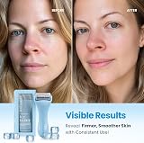 PLANTIFIQUE Facial Ice Roller Stainless Steel Massage Tool view 2