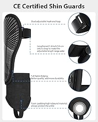 Upgraded Soccer Shin Guards for Kids Youth, CE