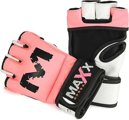 pink ufc gloves