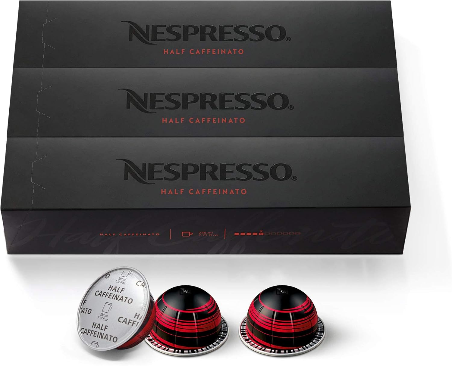 Nespresso VertuoLine Coffee, Half Caffeinato, 30 Count Amazon.ca Grocery