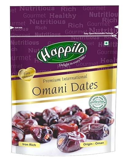 Happilo Premium International Omani Dates, 250g