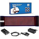 DGXINJUN Red Infrared Light Therapy Devices for Body Wrap Back Pain Relief Home Use Wearable Belt Joints Muscle Benefits
