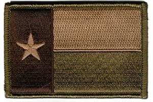Gadsden and Culpeper Texas Tactical Patch - Multitan, 1pc, Rectangular, Multitan, 2"x3"