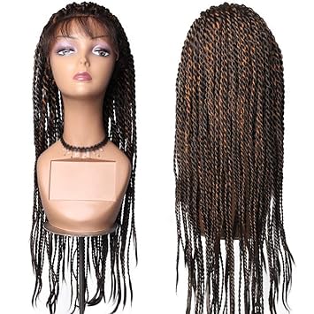 Senegalese Braided F4 30 Hair Way Synthetic Braided Lace Front
