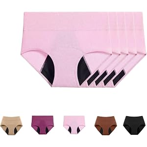 Orplru Fluxe 100% Leak-Proof Underwear That Won't Let You Down for Women Leakproof, Discreet, Absorbent