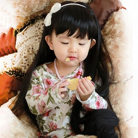 Kitechildhood Lovely Boys Girls Hair Wig Full Head Children Wigs