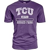 Blue 84 NCAA Unisex-Adult NCAA Officially Licensed T-Shirt Team Color Dyed Ringspun