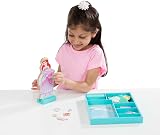 Melissa & Doug Disney Ariel Magnetic Wooden Doll Dress-Up Play Set 30+ Pieces view 3