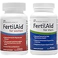 Fairhaven Health FertilAid for Men and Women Combo Fertility Supplements for Men and Women | Count and Motility Support Pre-Conception for Him | Prenatal Vitamin for Her with Vitex and Folate