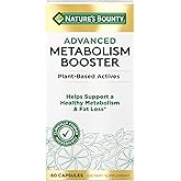 Nature's Bounty Advanced Metabolism Booster, Helps Support Healthy Metabolism & Fat Loss, 60 Capsules