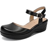 Women's Closed Toe Sandals Mary Janes for Women Long Walking Standing Work | Clogs for Women Platform Mules Nursing Shoes with Arch Support Non Slip Rocker Sole