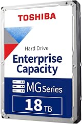 Toshiba 18TB MG Series 3.5 inch SATA Enterprise HDD MG09ACA18TE