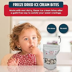 Freeze Dried Ice Cream Bites - Cookies & Cream