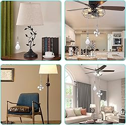 SUR-CIEL 2PCS Ceiling Fan Pull Chain, Ceiling Fan