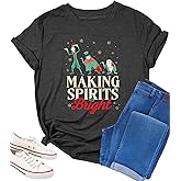 Christmas Shirts for Women Merry Christmas Shirt My Day I'm Booked T-Shirt Holiday Family Casual Short Sleeve Tops