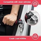 TOEVE 3 in 1 Car Door Handle for Disabled Elderly Red 1 Pack view 3