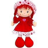 DIBSIES Sweetheart Cuddle Doll - 14 Inch (Red)