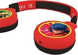 Lexibook Miraculous Ladybug 2-in-1 Bluetooth Kids Headphones HPBT010MI view 2