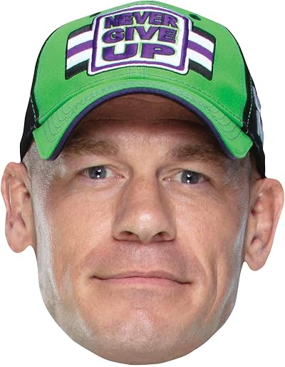 Star Cutouts SM294 John Cena WWE Mask Party Props 25x15x1 cm