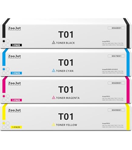 Amazon.com: Canon T01MAGENTA Toner T01 imagePRESS Magenta : Office