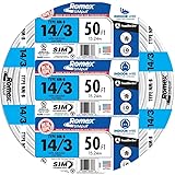 Southwire Romex Brand Simpull Solid Indoor 14/3 W/G