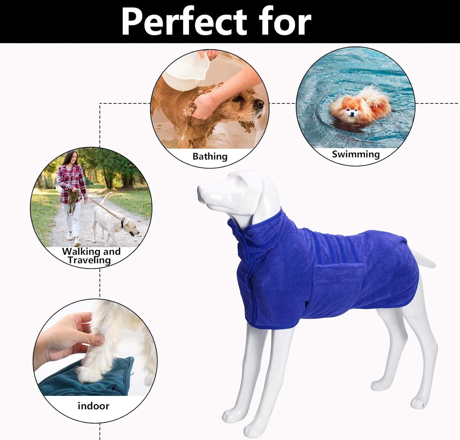 microfiber dog drying bag