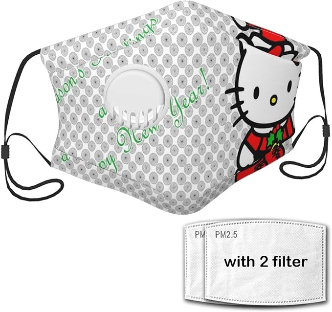 HelloKitty59 Half Face Mask Masks Cotton Windproof Anti Reusable