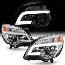 For 2016-2017 Chevy Equinox Projector Headlight Lamp Chrome