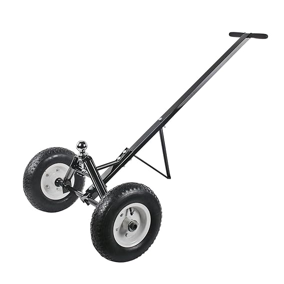 Rangierhilfe Wohnwagen, Anhänger, Bootstrailer aus Stahl, Luftreifen mit Kugellager, Traglast ca. 270 kg