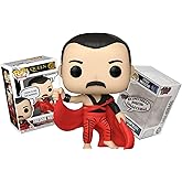 Funko Freddie Mercury - I Dress to Kill (Sayings) + ToyBop Protector: Queen Pop! Rocks Vinyl Figure (Bundled with Pro-Deluxe Pop Protector Collector Case Box Gift Set)