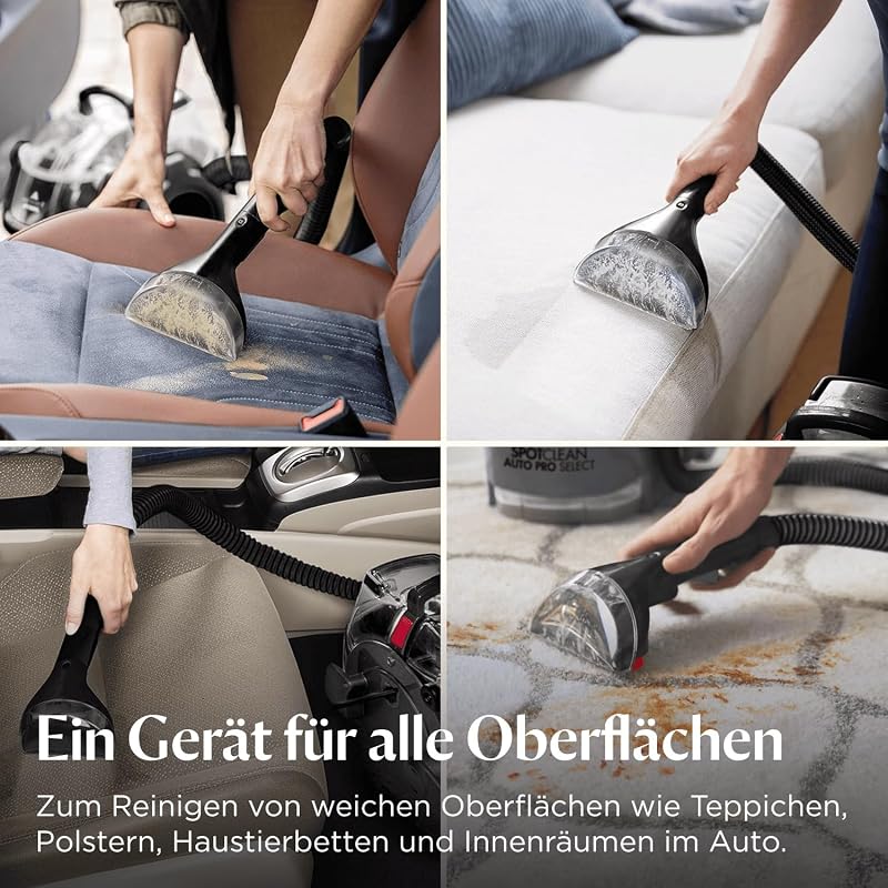 SpotClean Auto Pro Select Tragbarer Teppichreiniger 750 W 3730N
