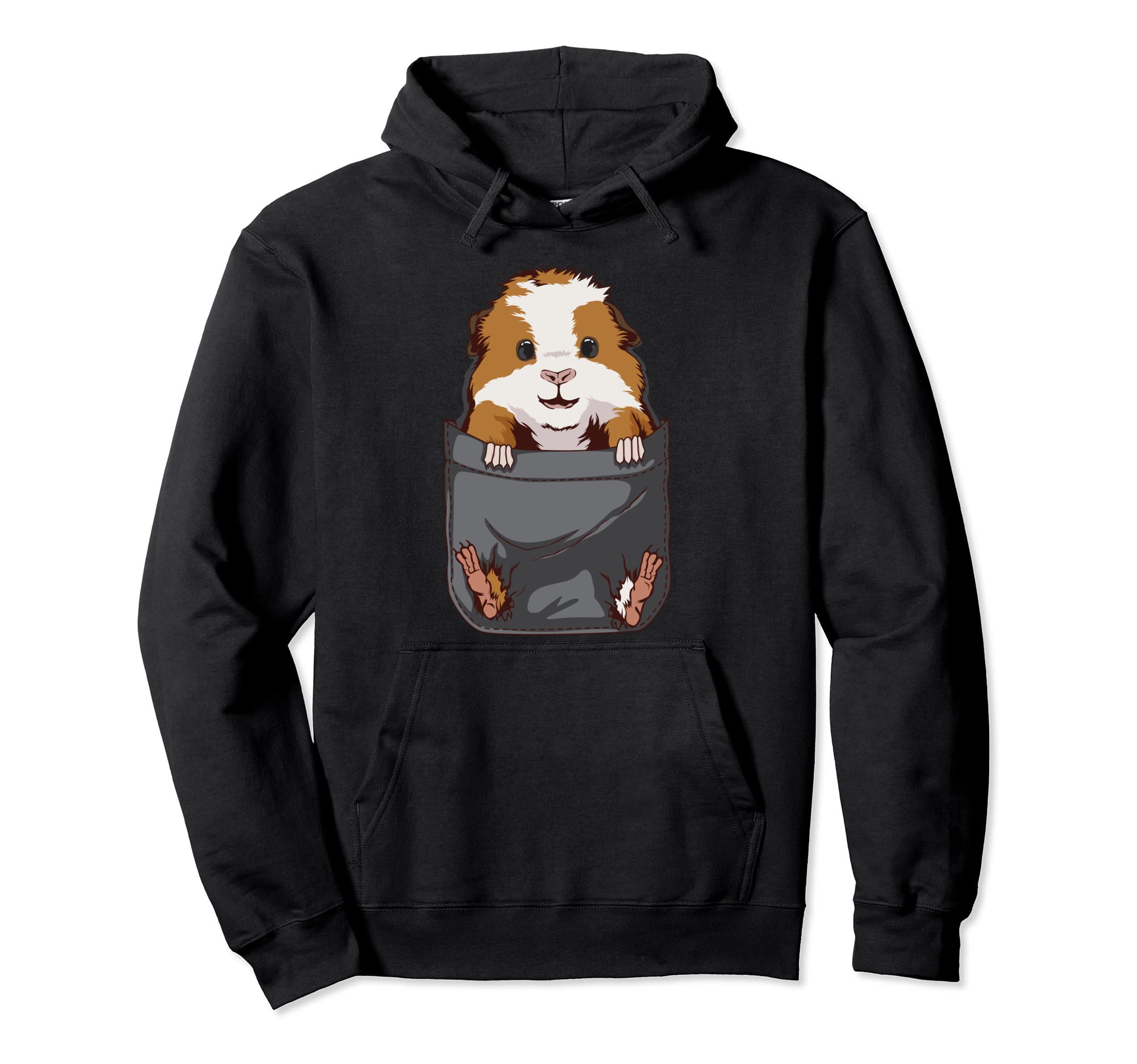 Guinea Pig Big Pocket Animal Cavy Clothes Guinea Pig Pullover Hoodie