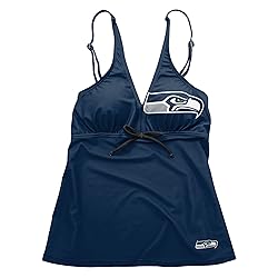 FOCO Women's NFL Team Logo Ladies Bathing Swim Wear