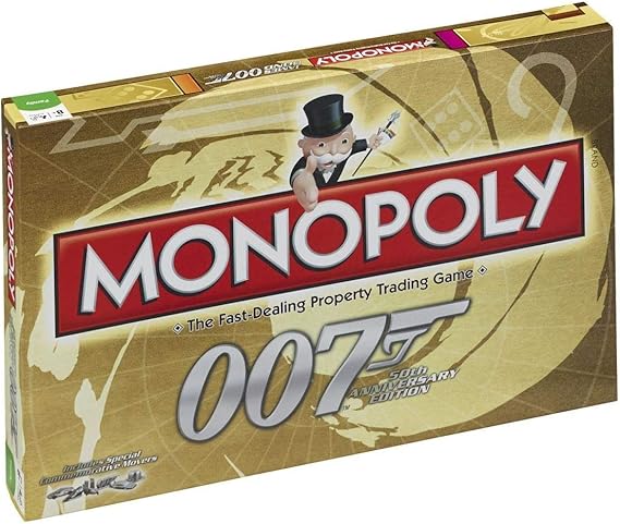 James Bond Monopoly: Edición 50 Aniversario: Amazon.es: Juguetes y juegos