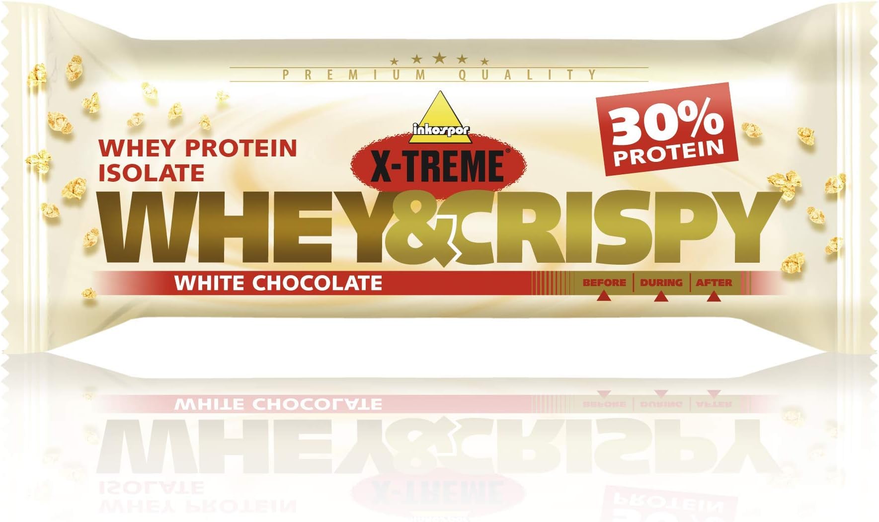 Inkospor X-TREME Whey and Crispy White Chocolate Protein Bars, 24-Count