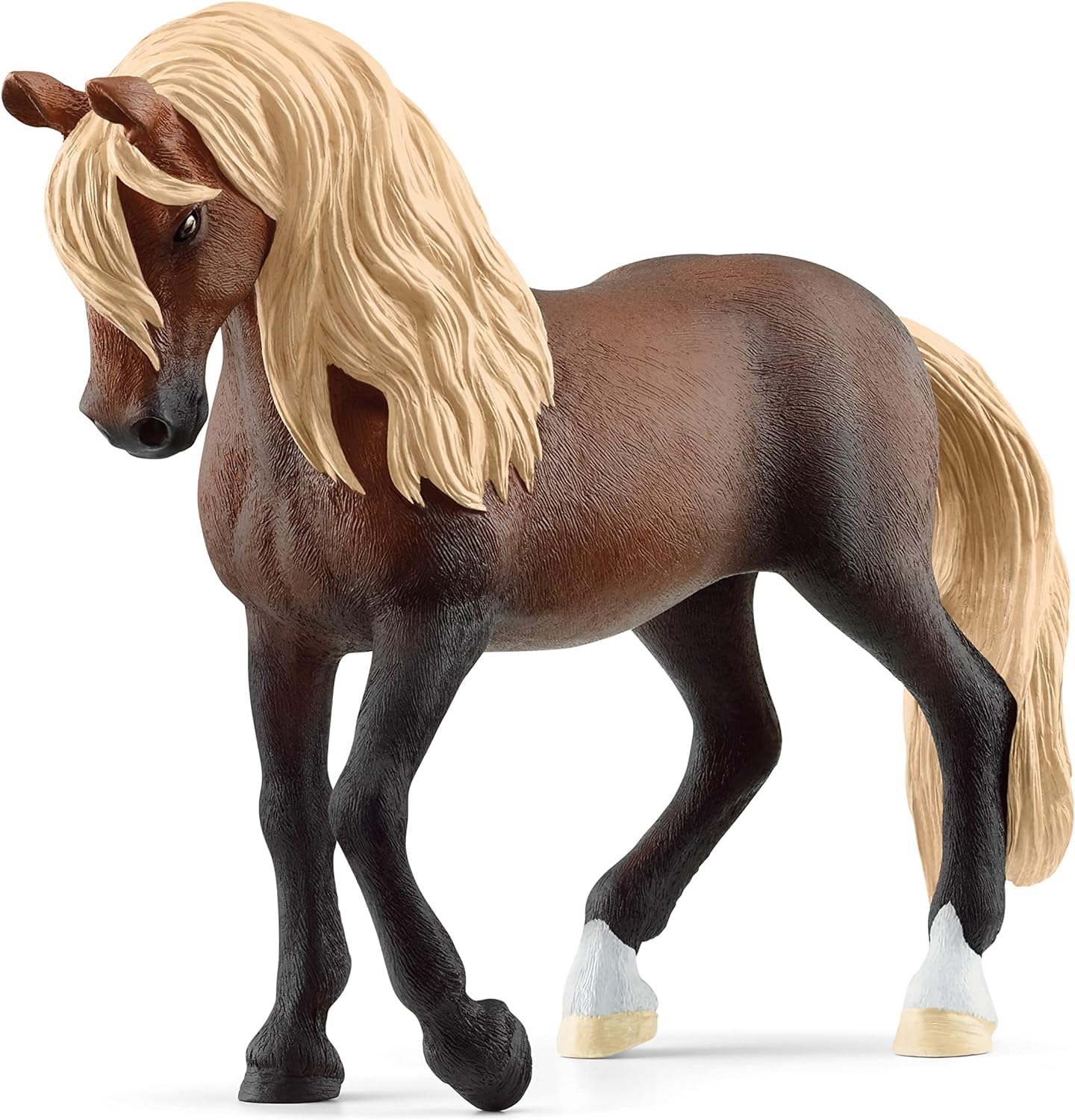 schleich 13952 Peruvian Paso Stallion, from 5 years HORSE CLUB - Figurine, 3 x 14 x 10 cm, Brown