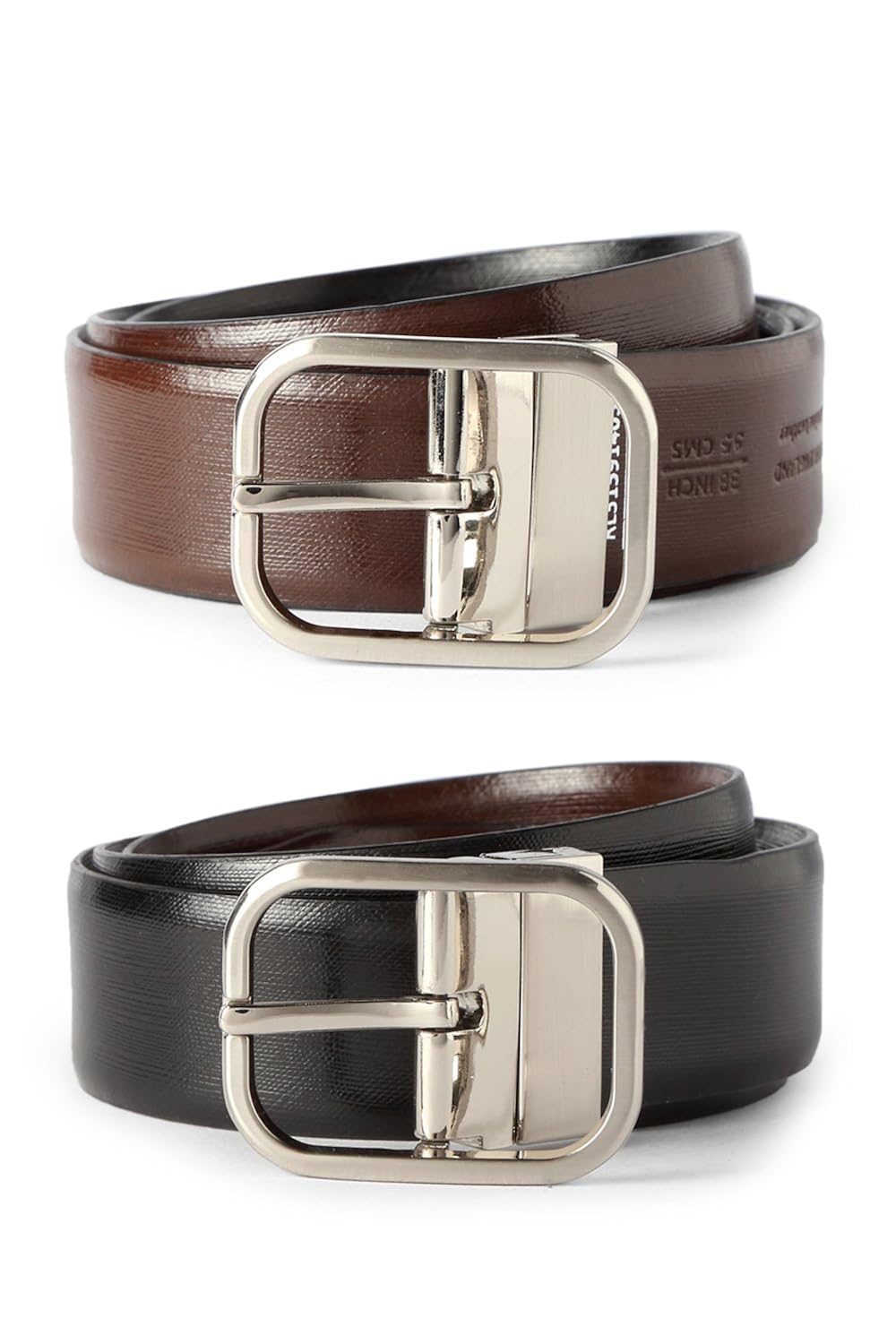 Buy Peter England Men's Leather Belt (8907206772439_RL31591403