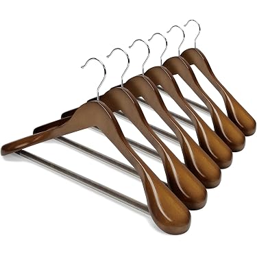Colgador Tradicional De Plástico Perchas De Hombro Extra
