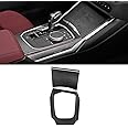 BETTERHUMZ Car Center Console Gear Shift Panel Cover Trim for BMW G20 G28 318i 320i 330i G42 G23 3 4 Series M340i 2020-2023 Moulding Accessories (PVC Leather)