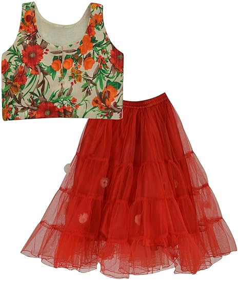 7 years baby lehenga