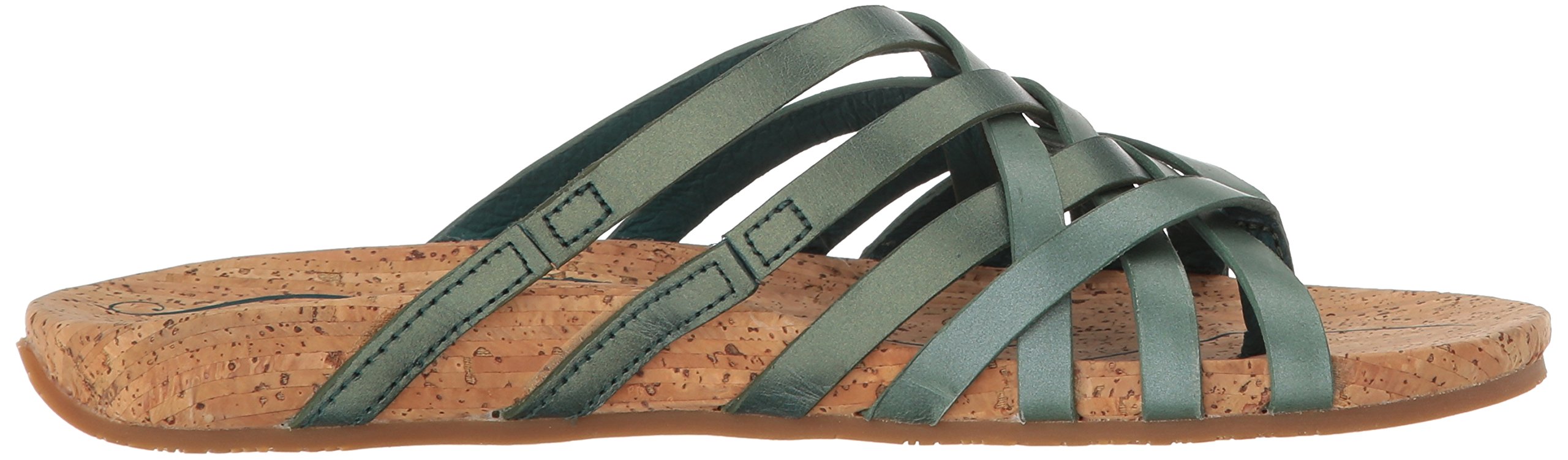 Ahnu Womens W Maia Thong Sandal Tropical Teal Jade Spell