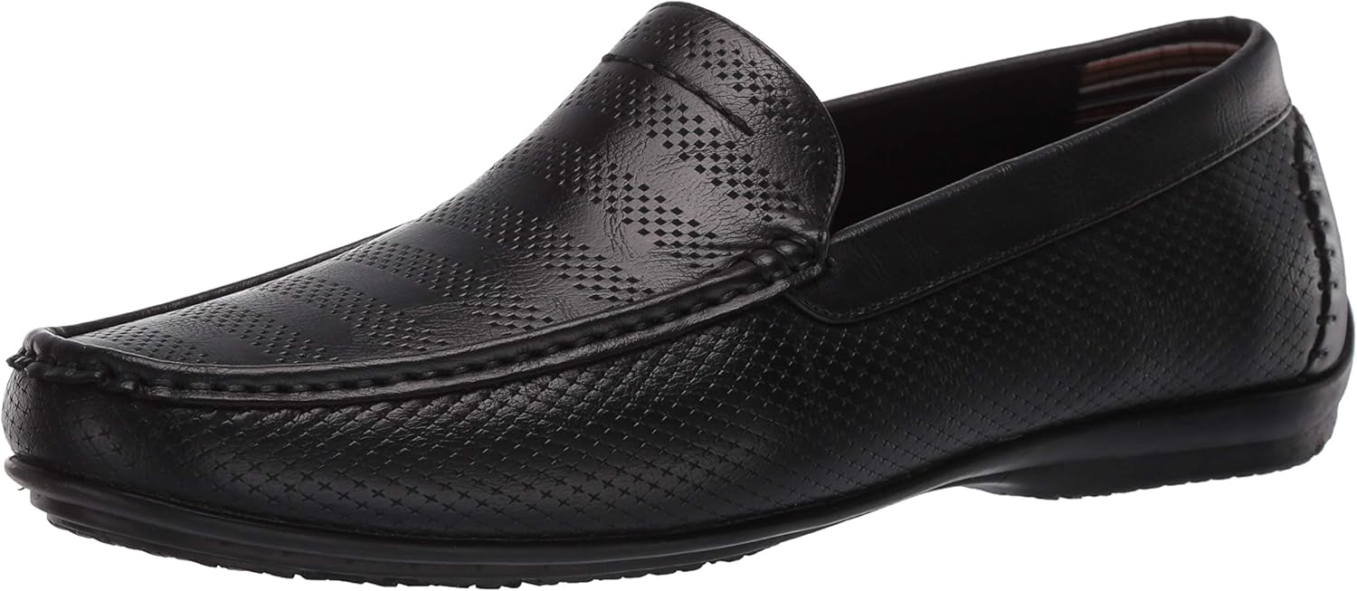 STACY ADAMS Men's Cirrus Moc Toe Slipon Loafer Driving
