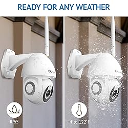 LaView Security Camera Outdoor,1080P HD Wi-Fi Home