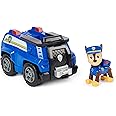 PAW PATROL, Police Vehicle with Chase Figure (Sustainable Basic Vehicle/Basic Vehicle) Toy for Children from 3 Years