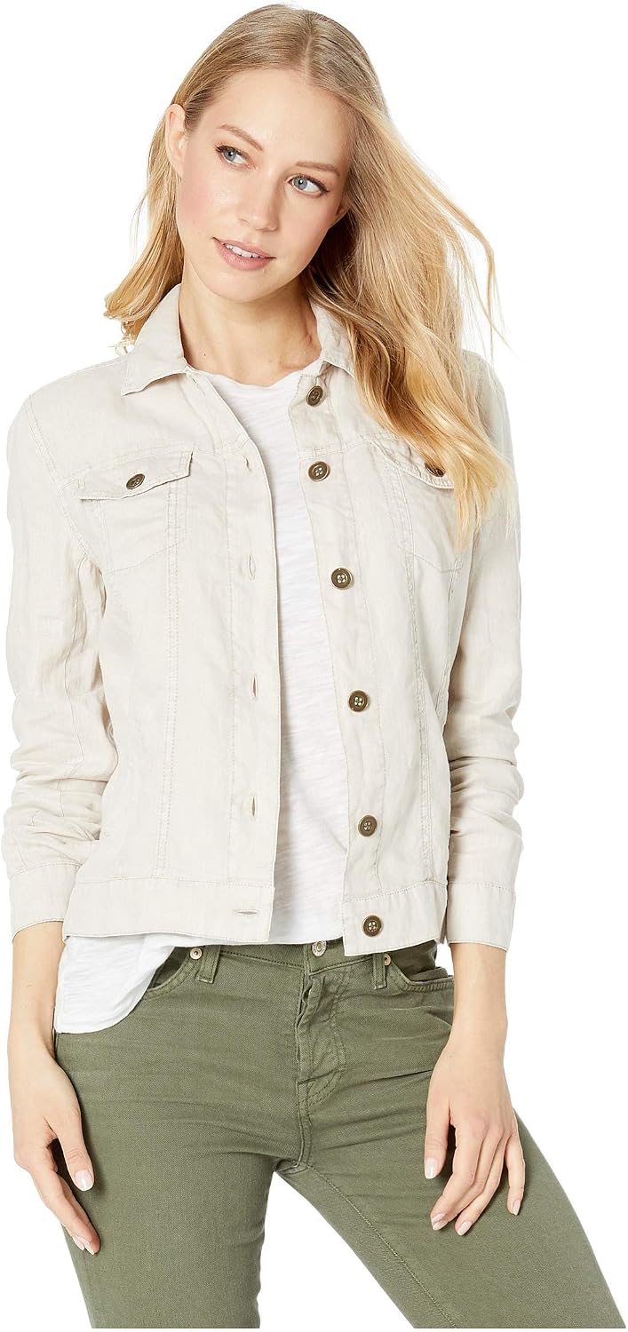 Michael Stars Womens Linen Jean Jacket 