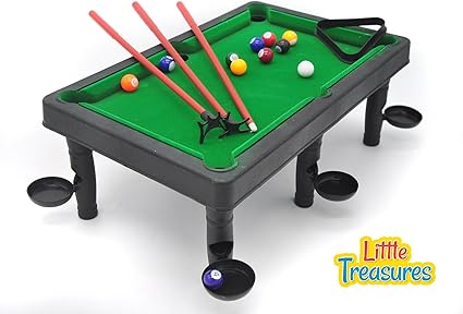 Amazon Com Little Treasures World Champion Mini Pool Set