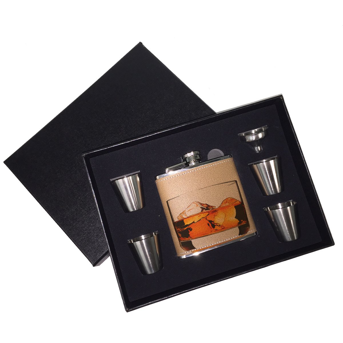 種類豊富な品揃え フラスコスキットル B075ytf4l4 Vidkaラム Whiskey Dutyポケットショットのフラスコliquor Alazaフラミンゴローズ8オンスステンレススチールヒップフラスコpuレザーwrappedカバーheavy 人気大割引 Www Aiq Aiq Com Mx