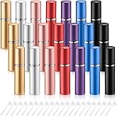 21 Pieces Atomizer Perfume Bottles Atomizer Sprayer for Perfume Refillable Mini Perfume Bottles Bulk with 21 Pieces Perfume R