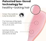 Tangle Teezer Naturally Curly Ultimate Detangler Hairbrush 3C-4C Mango Pink view 2
