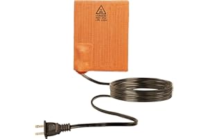 RICHOOSE Silicone Heating Pad 120V,150W Universal Engine Heater Car Oil Pan Heater Pad, Electric Heater Pad Engine Block Oil Pan Tank Reservoir Container, W/ 2m power cable